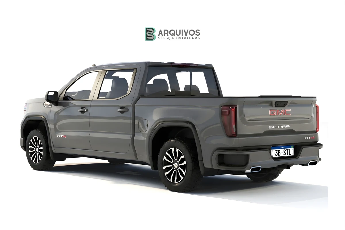Modelo 3D STL - GMC Sierra AT4 2019 — foto 2